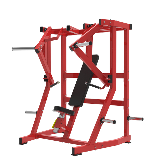 XYSFITNESS Коммерциялык пластина жүктөлгөн изо-каптал отургучтуу көкүрөк пресс