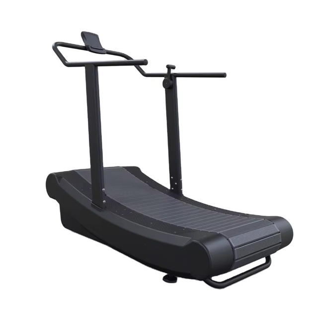 Jagokɛla yɛrɛ-powered Curved Treadmill ni 8-Level Magnetic Resistance