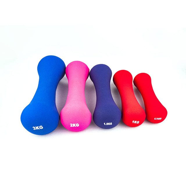 Qaabka Lafaha Neoprene Dumbbell Sets