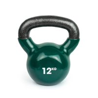 Kettlebells de ferro fundido revestido de vinil