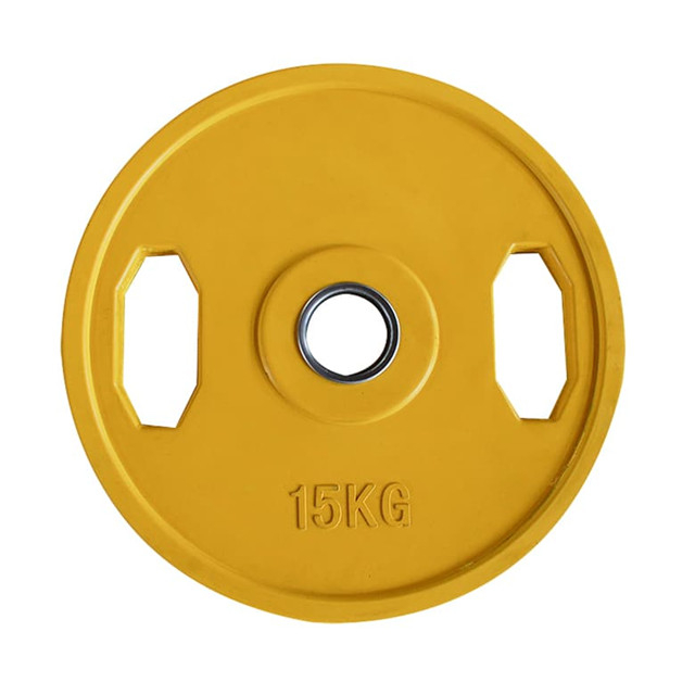റബ്ബർ ഗ്രിപ്പ് വെയ്റ്റ് പ്ലേറ്റുകൾ (1.25KG മുതൽ 25KG വരെ) - മൾട്ടി കളർ