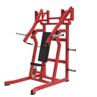 XYSFITNESS M&aacute;quina de prensa de peito de inclinaci&oacute;n lateral cargada con placas
