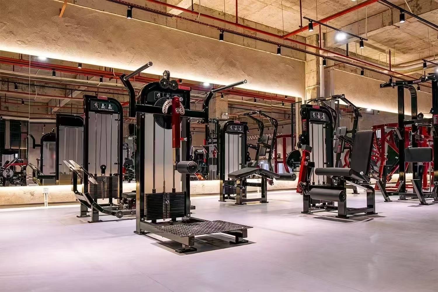 74㎡ Дизайн готельного тренажерного залу: побудуйте високоцінний фітнес-простір