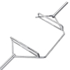 Barra hexagonal de espalda abierta de alta resistencia | Barra trampa estilo rickshaw 77LB