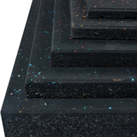 Rajoles de cautx&uacute; EPDM de grau professional