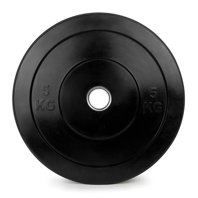 Цвёрдыя гумовыя бамперы - чорныя (ад 5 да 25 кг)