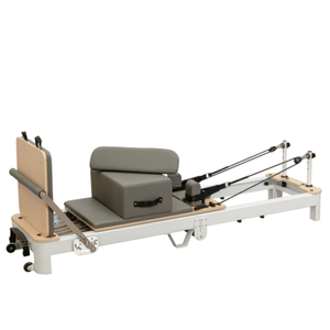 XYSFITNESS Aluminium Foldable Pilates Reformer Yekushandisa Pamba