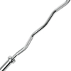 4-jalkainen Olympic EZ Curl Bar