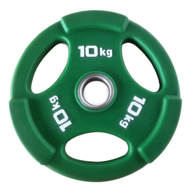 Olympiske Urethane Tri Grip Plader (2,5 kg til 25 kg)