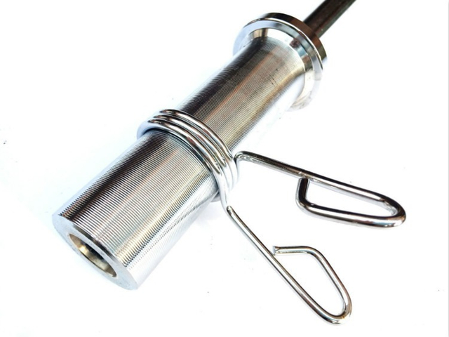 ક્લાસિક ઓલિમ્પિક બાર્બેલ સ્પ્રિંગ કોલર્સ (2-ઇંચ)