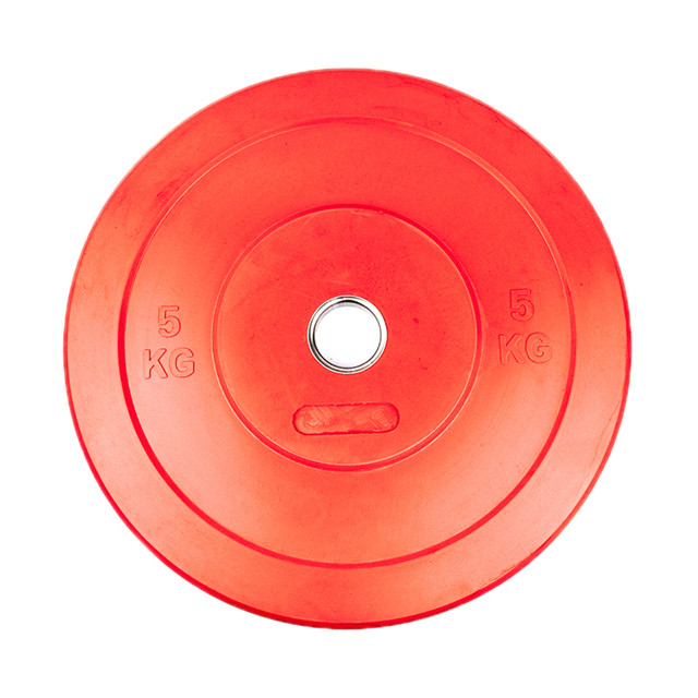 ജിം ഉപകരണങ്ങൾ മുഴുവൻ റബ്ബർ വെയ്റ്റ് പ്ലേറ്റുകൾ (0.5KG മുതൽ 25KG വരെ)