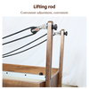 XYSFITNESS Riformatore Pilates artigianale Walnut